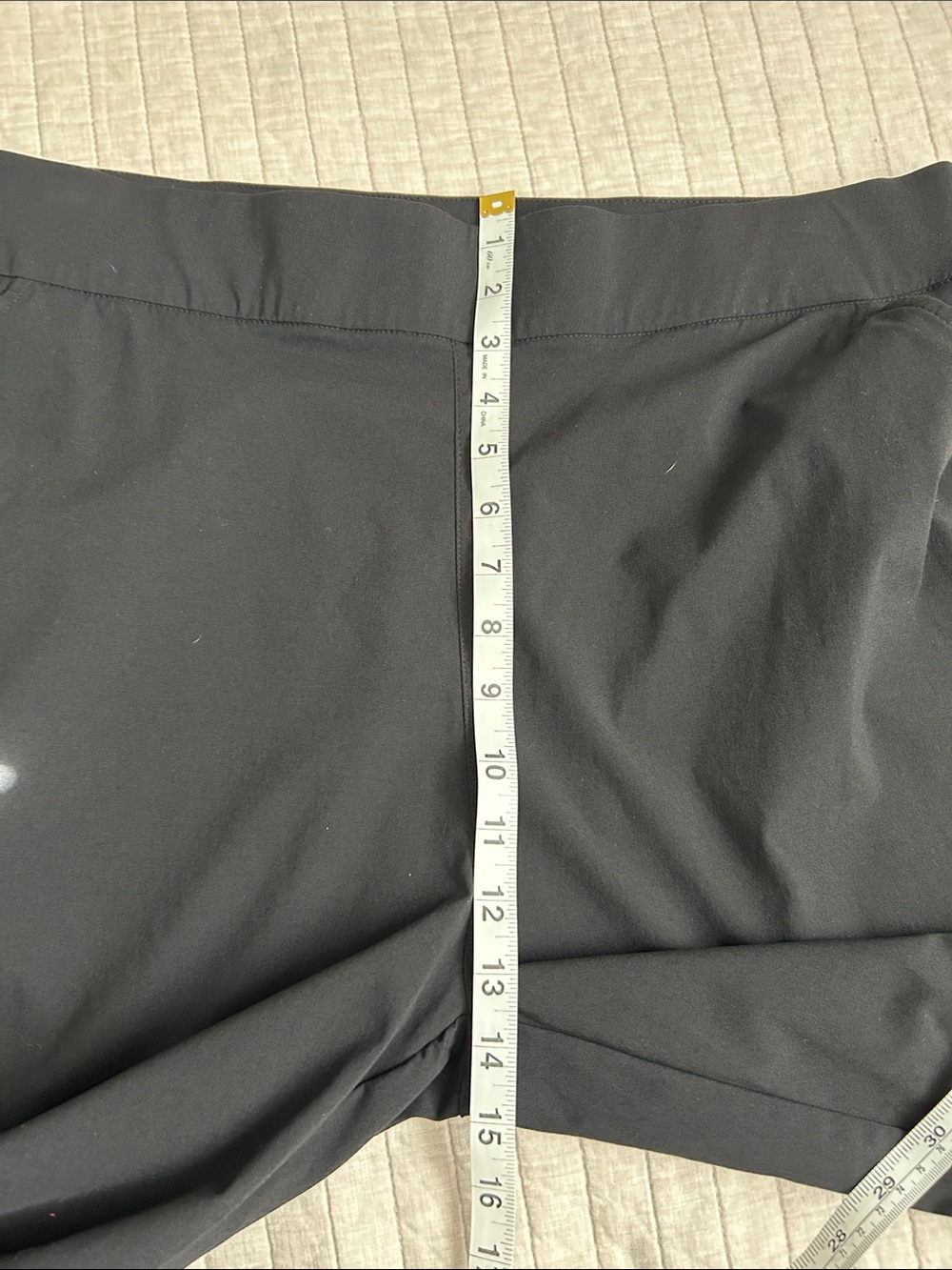 Columbia black nylon pull on outdoor hiking, casual pants XL - Picture 10 of 12